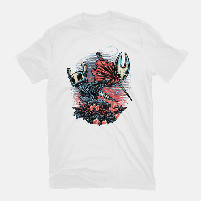 Heroes Of The Underground-Womens-Fitted-Tee-glitchygorilla