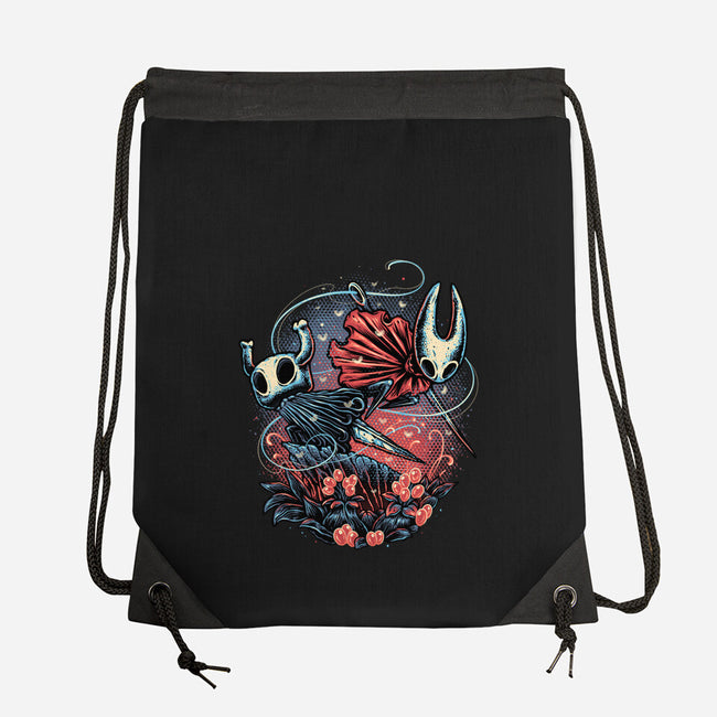 Heroes Of The Underground-None-Drawstring-Bag-glitchygorilla