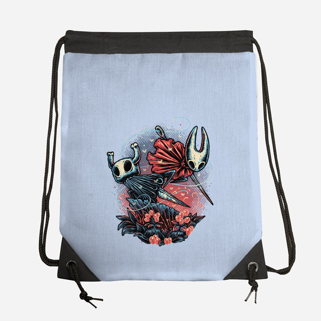 Heroes Of The Underground-None-Drawstring-Bag-glitchygorilla