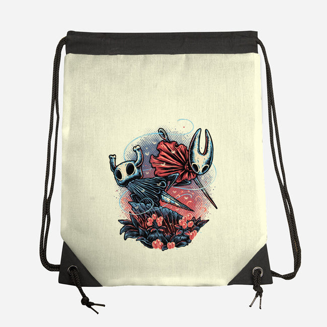 Heroes Of The Underground-None-Drawstring-Bag-glitchygorilla