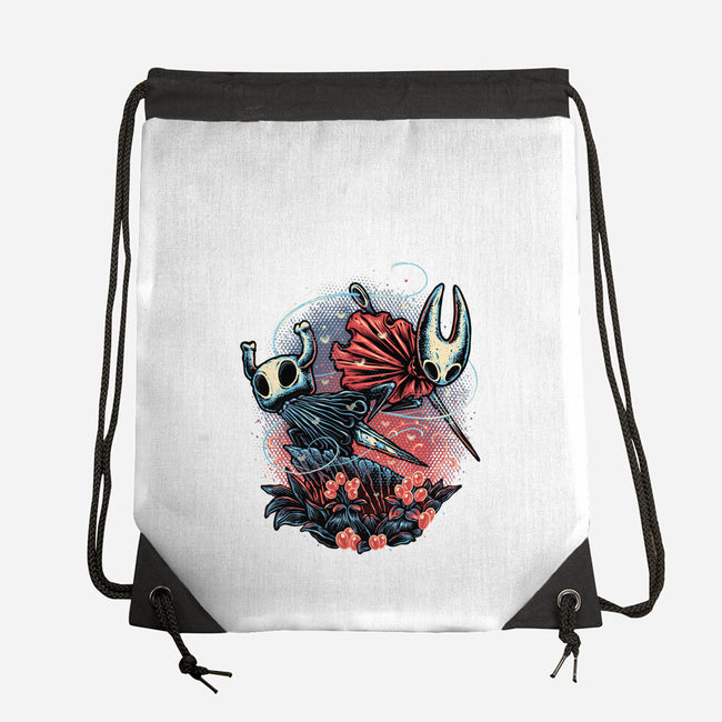 Heroes Of The Underground-None-Drawstring-Bag-glitchygorilla