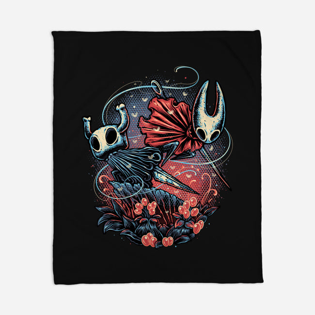 Heroes Of The Underground-None-Fleece-Blanket-glitchygorilla