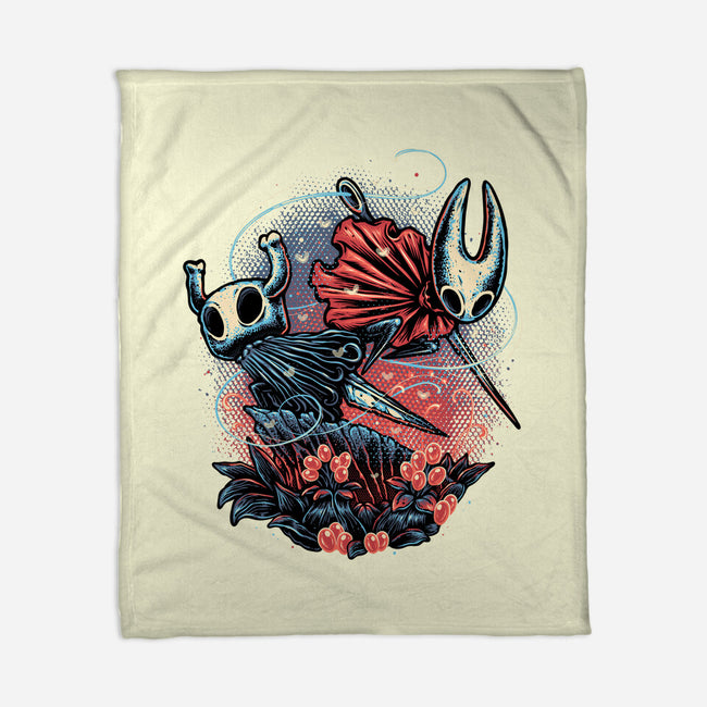 Heroes Of The Underground-None-Fleece-Blanket-glitchygorilla