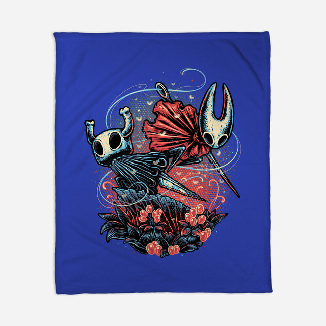 Heroes Of The Underground-None-Fleece-Blanket-glitchygorilla