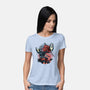 Heroes Of The Underground-Womens-Basic-Tee-glitchygorilla