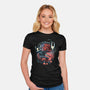 Heroes Of The Underground-Womens-Fitted-Tee-glitchygorilla