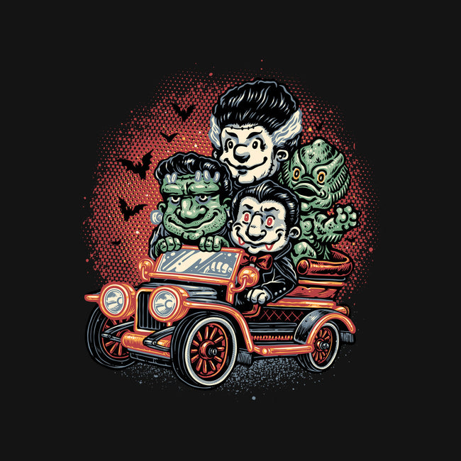 Horrific Roadtrip-None-Basic Tote-Bag-glitchygorilla