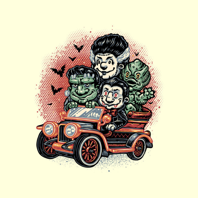 Horrific Roadtrip-None-Drawstring-Bag-glitchygorilla