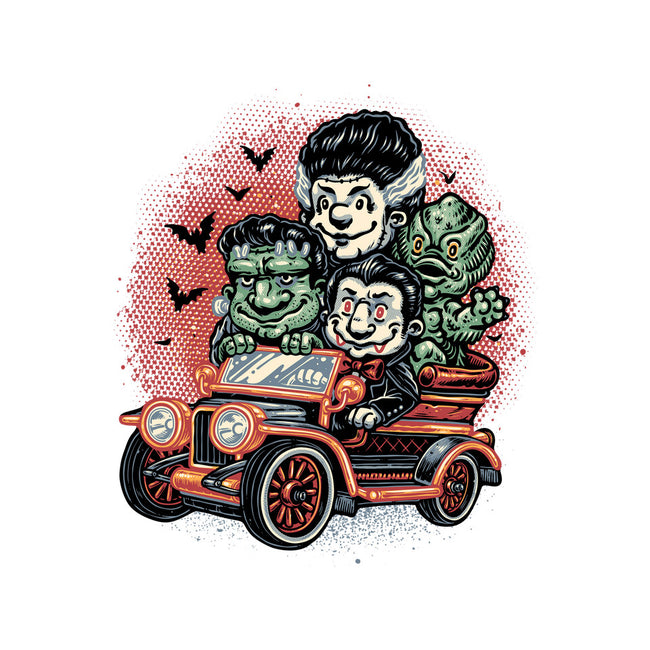 Horrific Roadtrip-Youth-Pullover-Sweatshirt-glitchygorilla