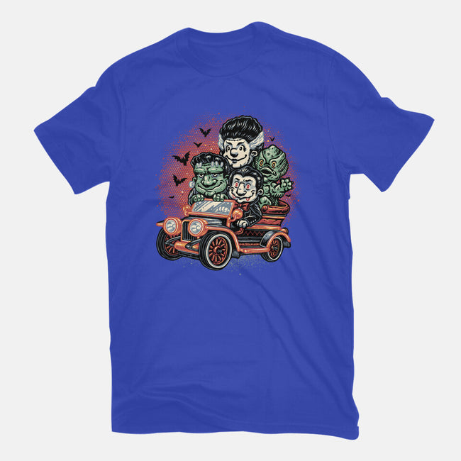 Horrific Roadtrip-Womens-Fitted-Tee-glitchygorilla
