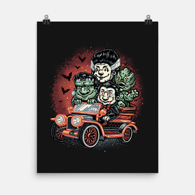 Horrific Roadtrip-None-Matte-Poster-glitchygorilla