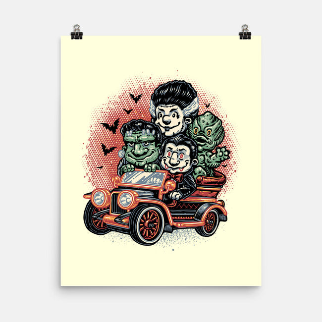 Horrific Roadtrip-None-Matte-Poster-glitchygorilla