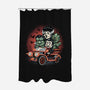 Horrific Roadtrip-None-Polyester-Shower Curtain-glitchygorilla