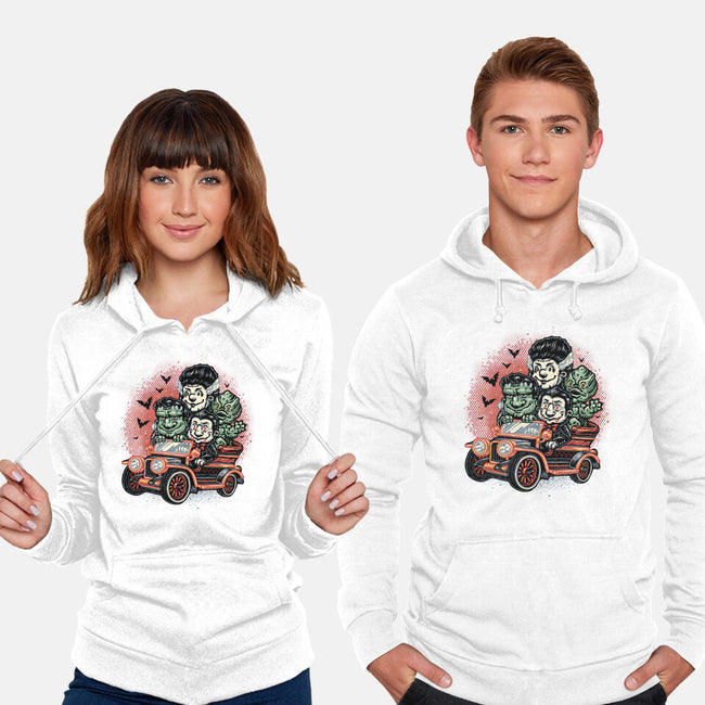 Horrific Roadtrip-Unisex-Pullover-Sweatshirt-glitchygorilla