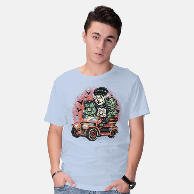 Horrific Roadtrip-Mens-Basic-Tee-glitchygorilla