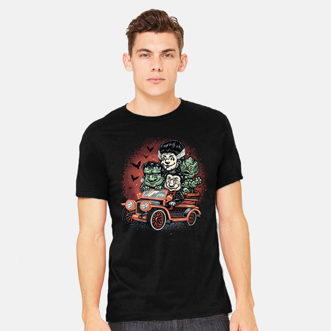 Horrific Roadtrip-Mens-Heavyweight-Tee-glitchygorilla