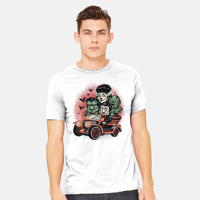 Horrific Roadtrip-Mens-Heavyweight-Tee-glitchygorilla