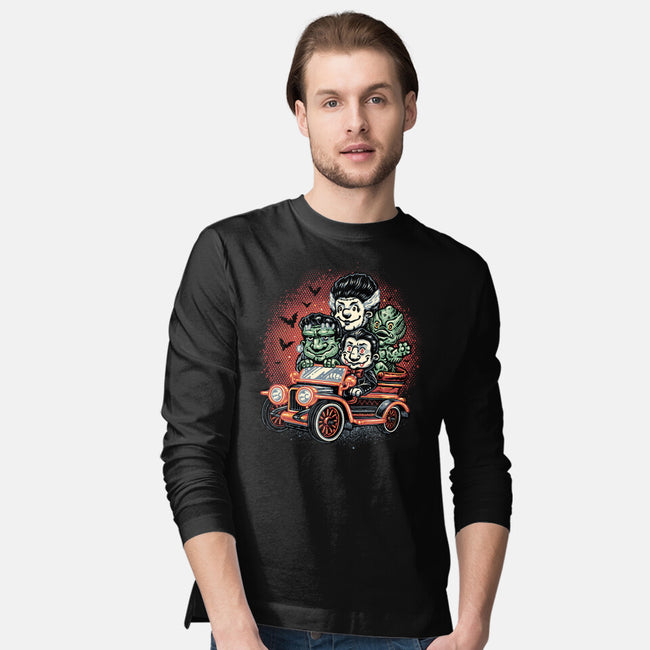 Horrific Roadtrip-Mens-Long Sleeved-Tee-glitchygorilla