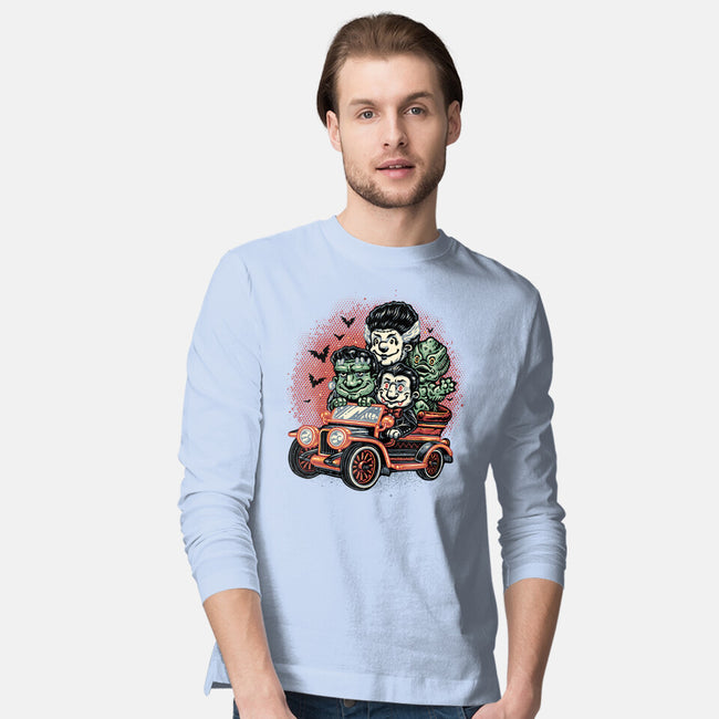 Horrific Roadtrip-Mens-Long Sleeved-Tee-glitchygorilla