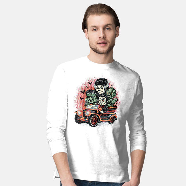 Horrific Roadtrip-Mens-Long Sleeved-Tee-glitchygorilla