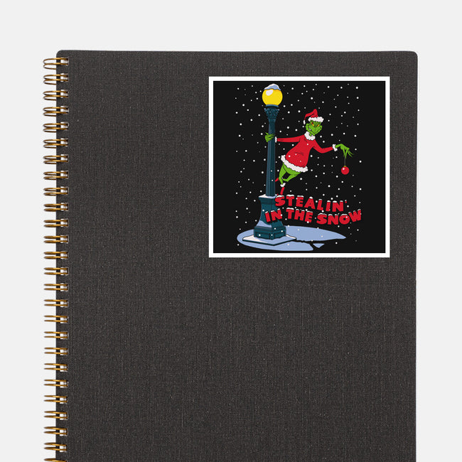 Stealin In The Snow-None-Glossy-Sticker-Getsousa!