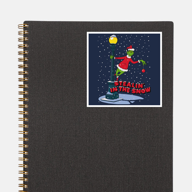 Stealin In The Snow-None-Glossy-Sticker-Getsousa!