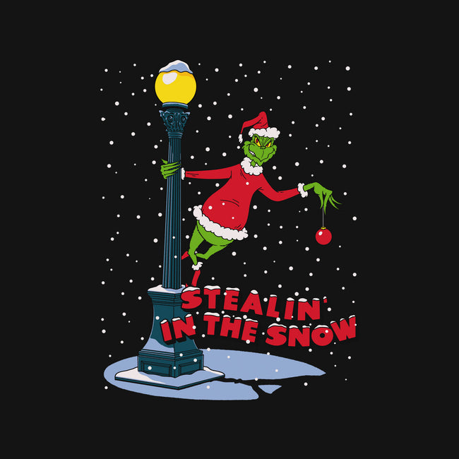 Stealin In The Snow-None-Polyester-Shower Curtain-Getsousa!