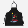 Stealin In The Snow-Unisex-Kitchen-Apron-Getsousa!