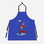 Stealin In The Snow-Unisex-Kitchen-Apron-Getsousa!