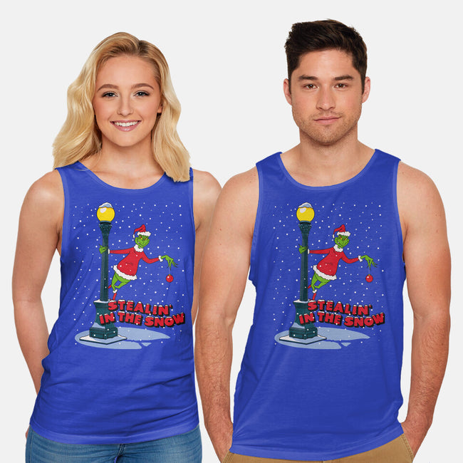Stealin In The Snow-Unisex-Basic-Tank-Getsousa!
