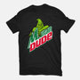 Mountain Dude-Womens-Fitted-Tee-Raffiti
