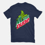 Mountain Dude-Womens-Fitted-Tee-Raffiti