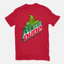 Mountain Dude-Womens-Fitted-Tee-Raffiti