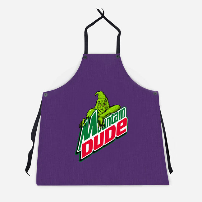 Mountain Dude-Unisex-Kitchen-Apron-Raffiti