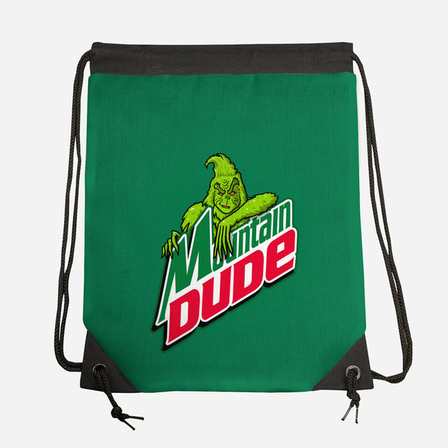 Mountain Dude-None-Drawstring-Bag-Raffiti