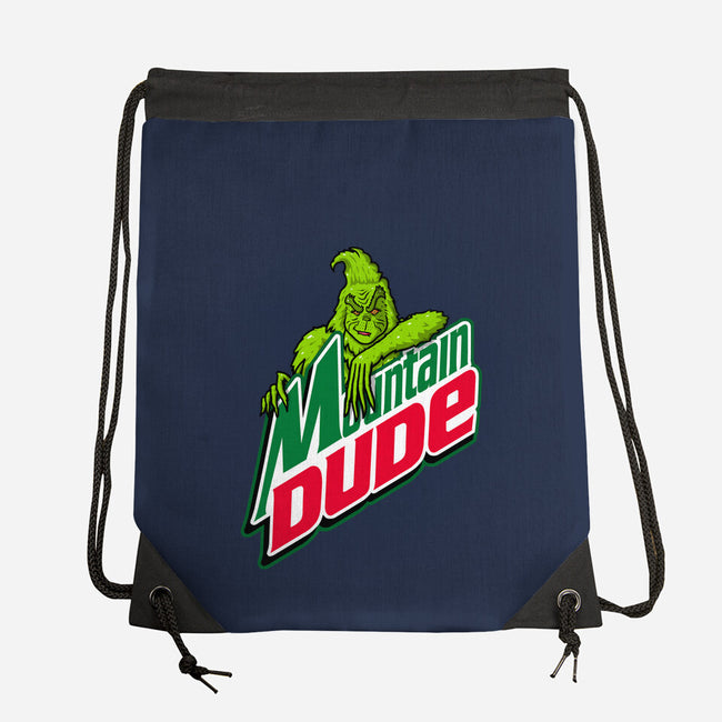 Mountain Dude-None-Drawstring-Bag-Raffiti
