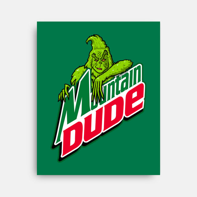 Mountain Dude-None-Stretched-Canvas-Raffiti