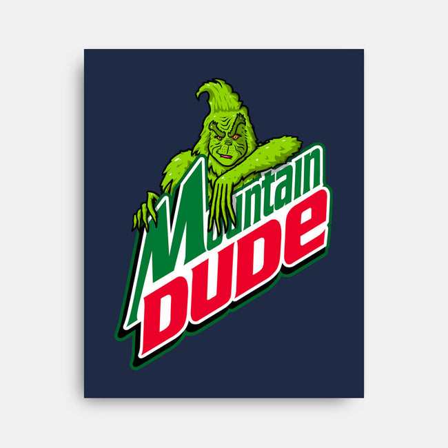 Mountain Dude-None-Stretched-Canvas-Raffiti