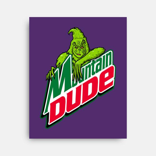 Mountain Dude-None-Stretched-Canvas-Raffiti