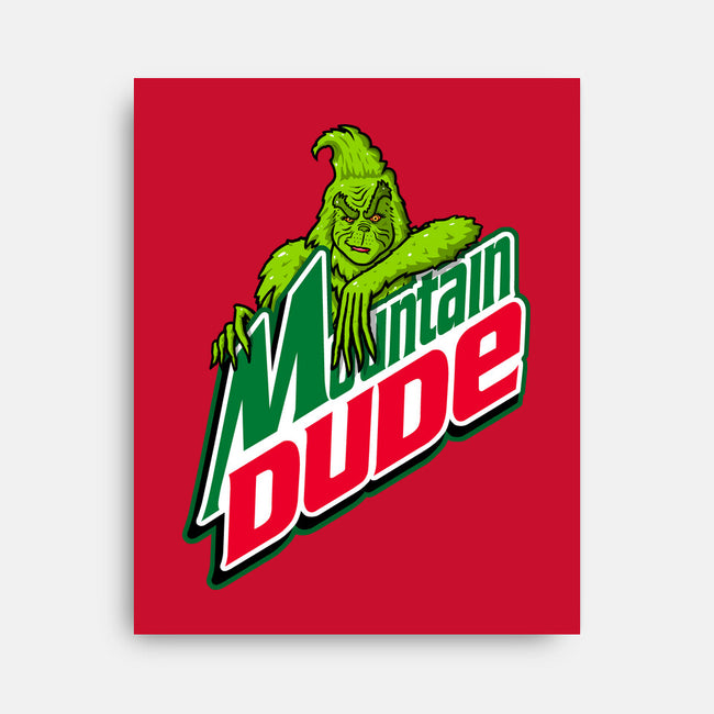 Mountain Dude-None-Stretched-Canvas-Raffiti