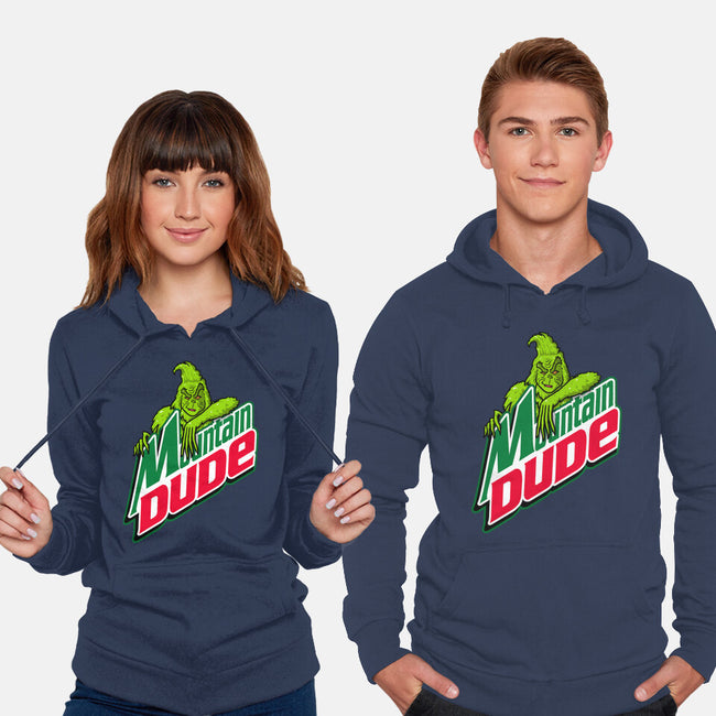 Mountain Dude-Unisex-Pullover-Sweatshirt-Raffiti