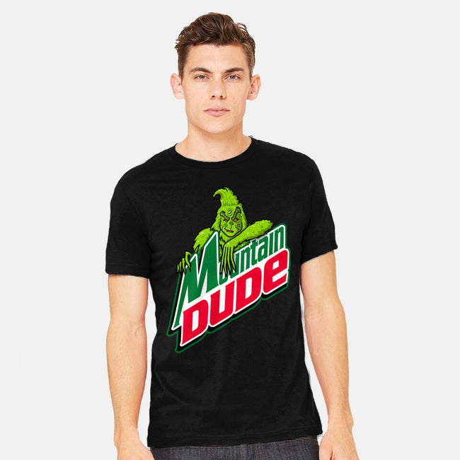 Mountain Dude-Mens-Heavyweight-Tee-Raffiti