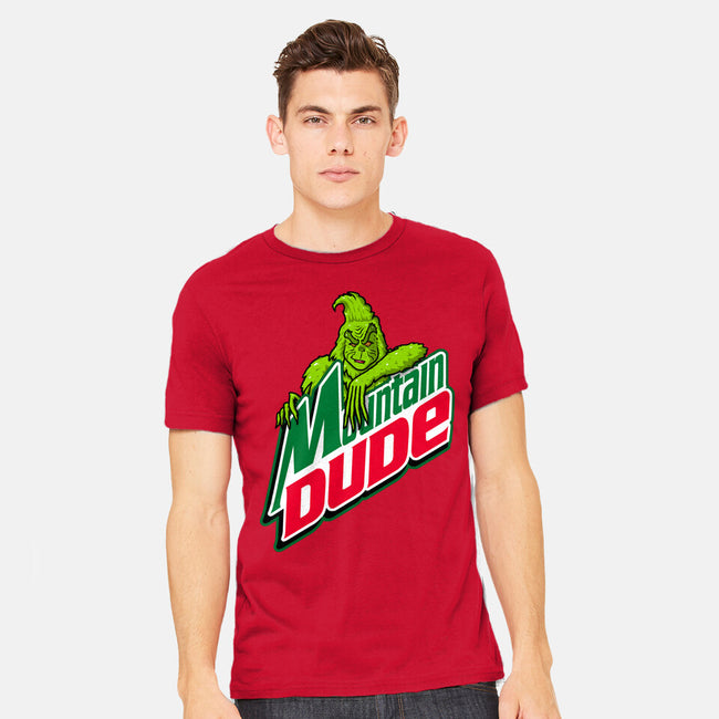 Mountain Dude-Mens-Heavyweight-Tee-Raffiti