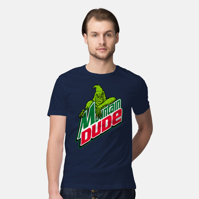 Mountain Dude-Mens-Premium-Tee-Raffiti