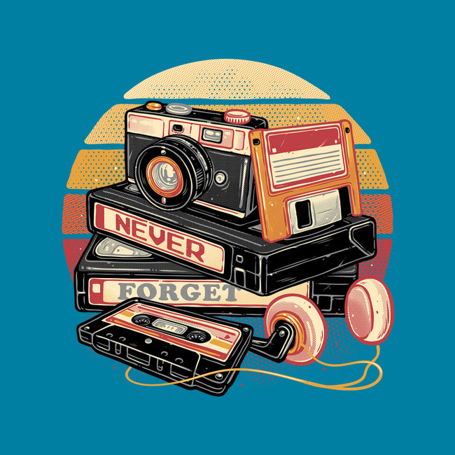 Never Forget The Classics-Mens-Heavyweight-Tee-glitchygorilla