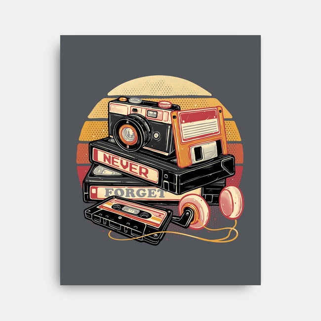 Never Forget The Classics-None-Stretched-Canvas-glitchygorilla