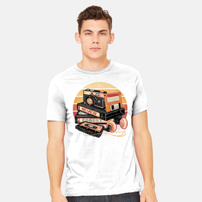 Never Forget The Classics-Mens-Heavyweight-Tee-glitchygorilla