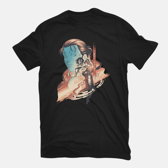 Awakening Of Hero-Mens-Heavyweight-Tee-hypertwenty