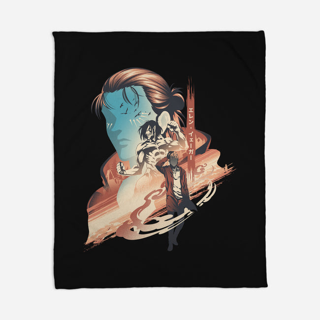 Awakening Of Hero-None-Fleece-Blanket-hypertwenty