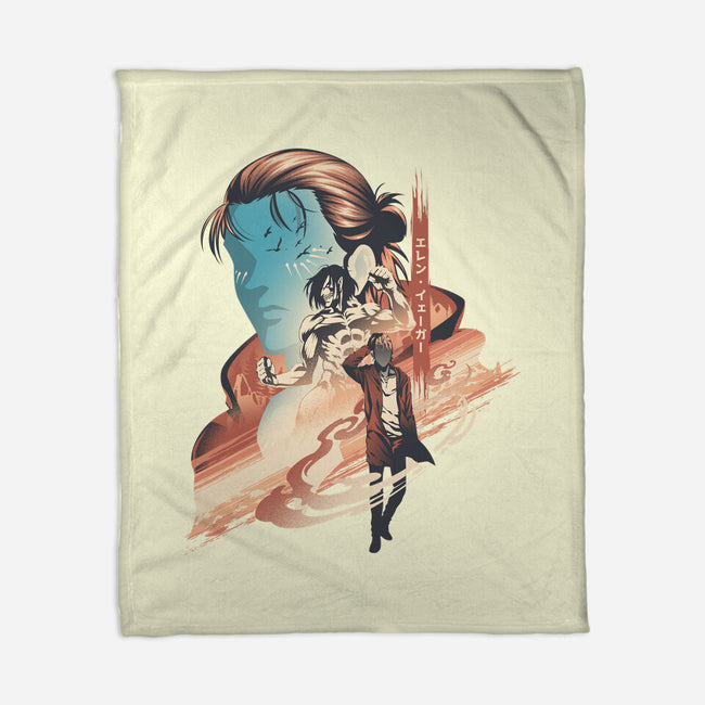 Awakening Of Hero-None-Fleece-Blanket-hypertwenty